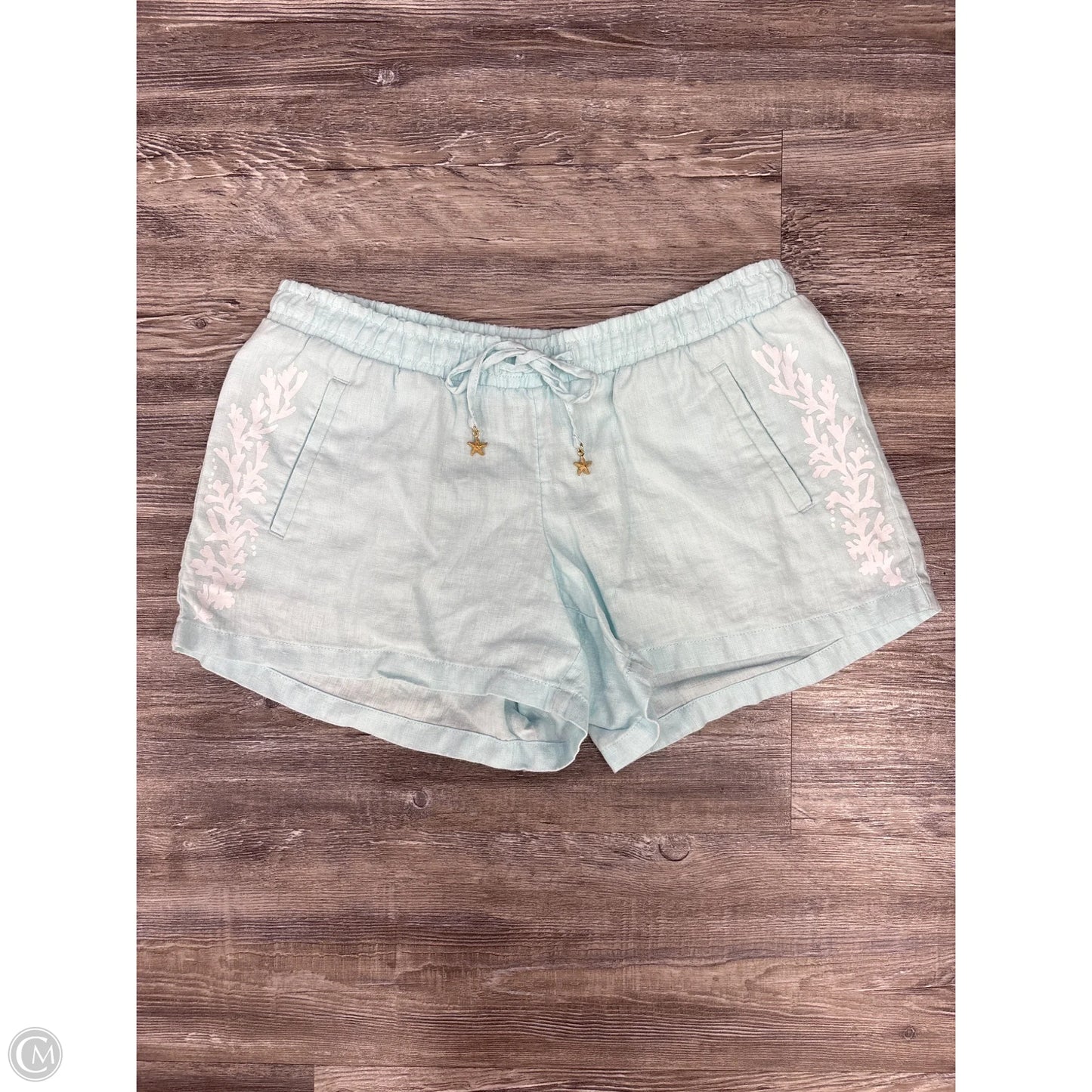 Shortalls Designer By Lilly Pulitzer In Blue, Size: M