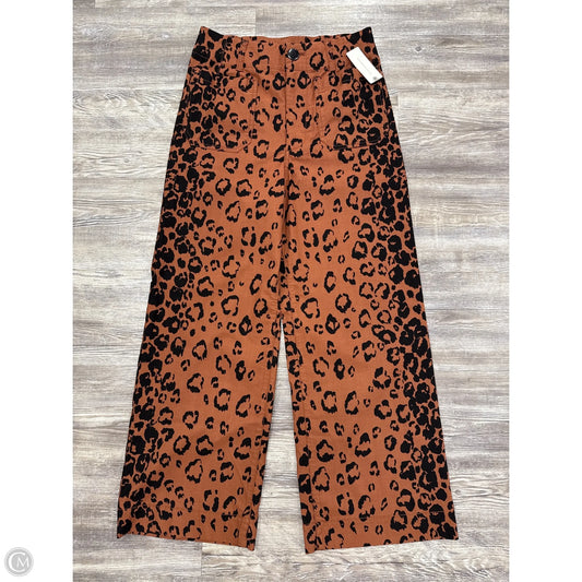 Pants Cropped By Maeve In Brown, Size: 4