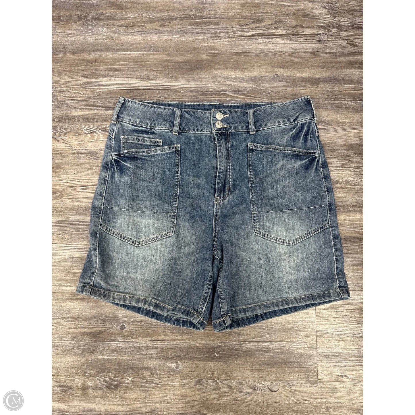 Shorts By Pilcro In Blue Denim, Size: 10
