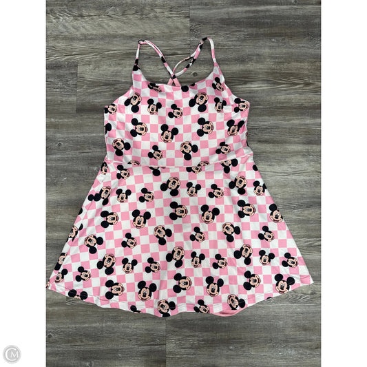 Dress Casual Short By Clothes Mentor In Pink, Size: 2x