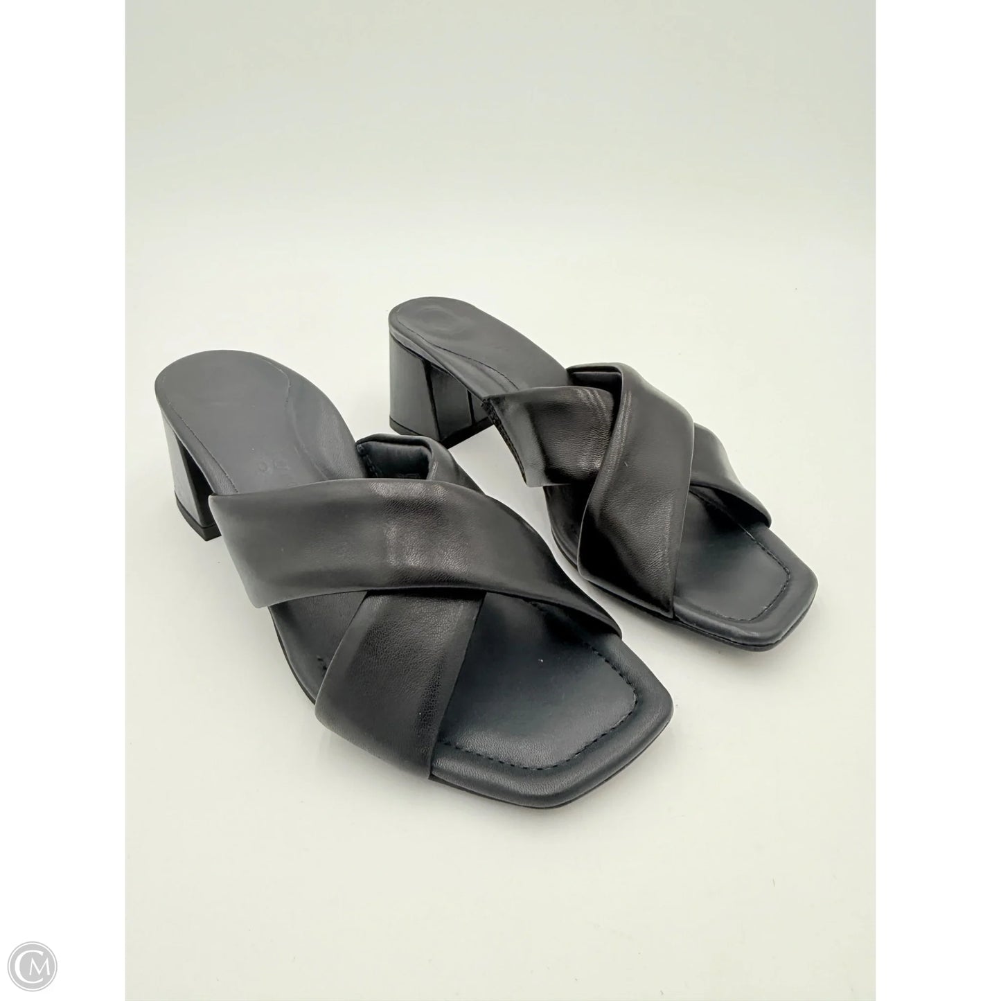 Sandals Heels Block By Paul Green In Black, Size: 6