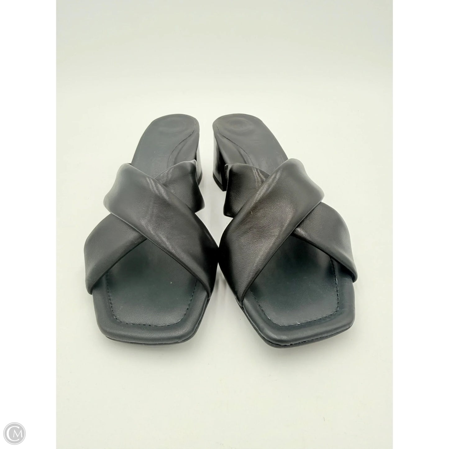 Sandals Heels Block By Paul Green In Black, Size: 6