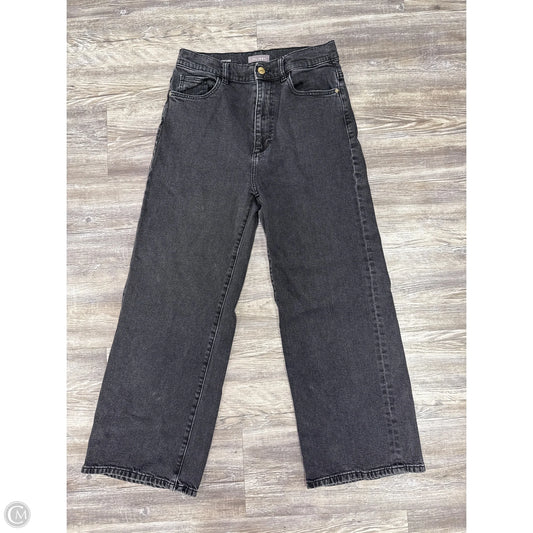 Jeans Cropped By Dl1961 In Black Denim, Size: 4