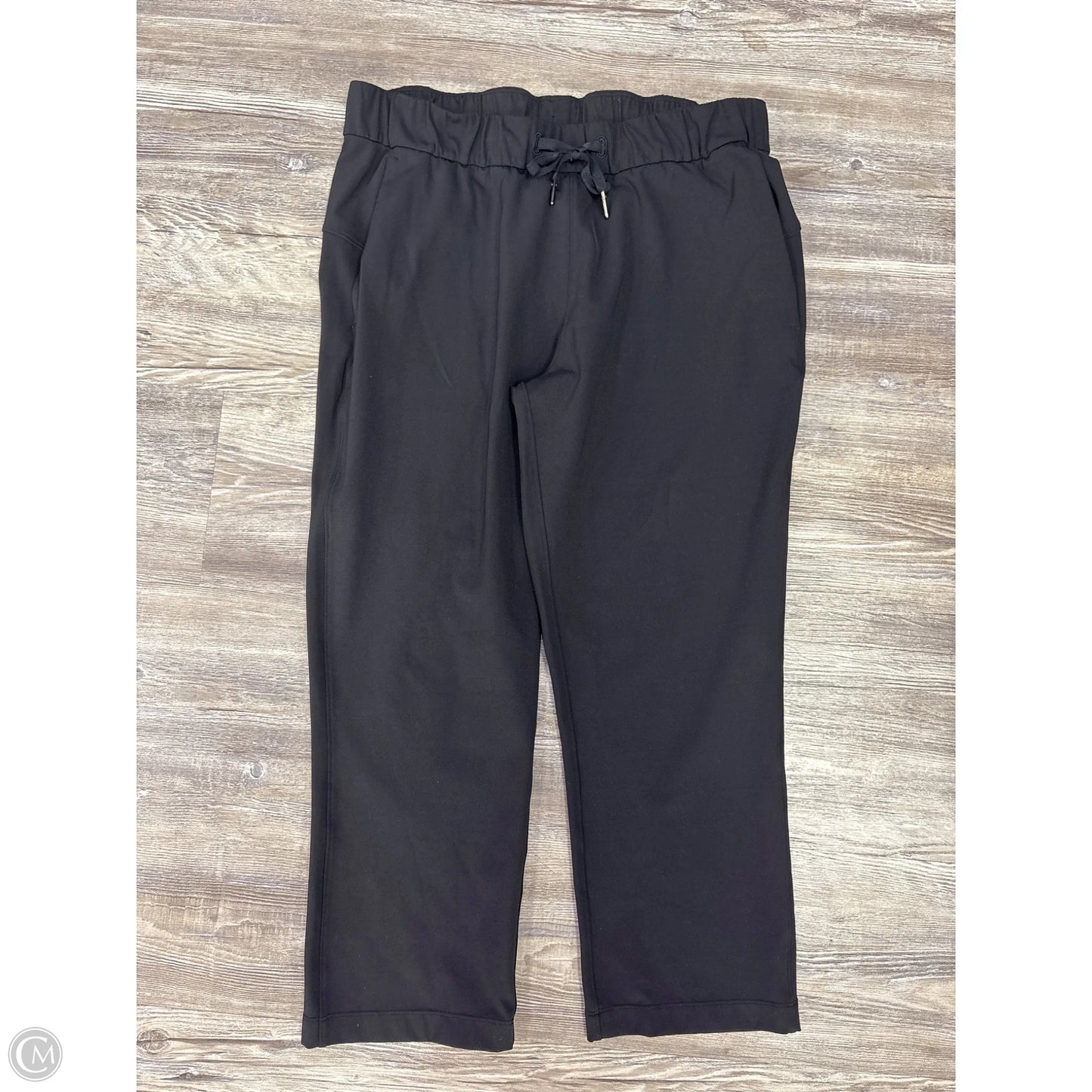 Athletic Pants By Lululemon In Black, Size: 8