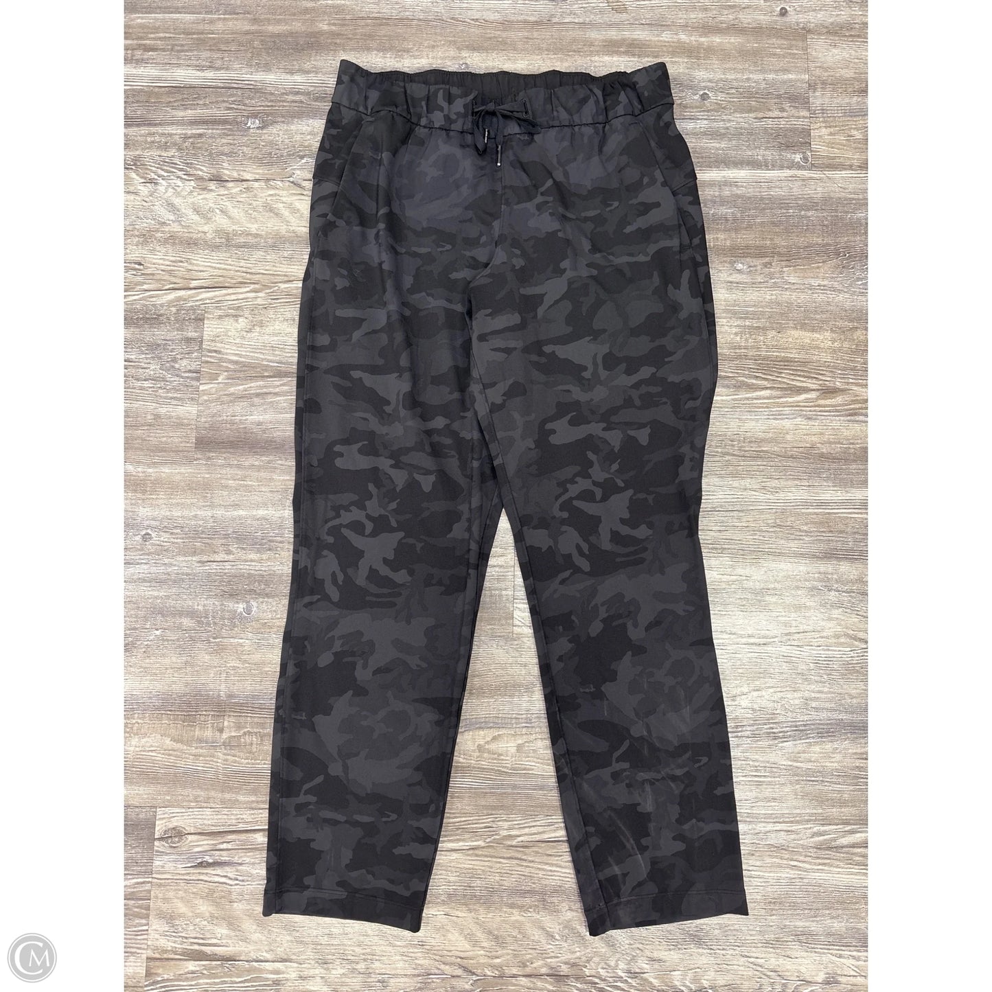 Athletic Pants By Lululemon In Camouflage Print, Size: 8