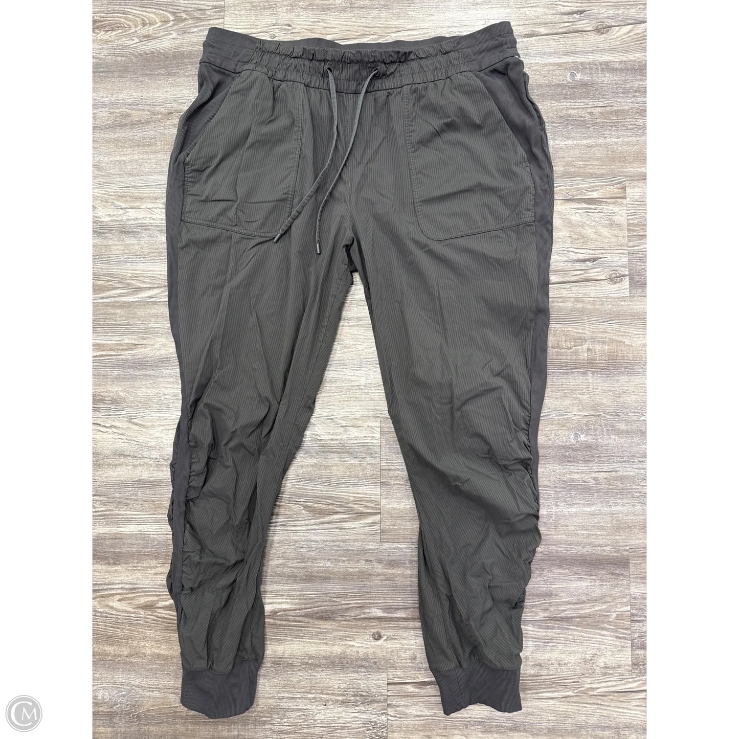 Athletic Pants By Lululemon In Grey, Size: 16