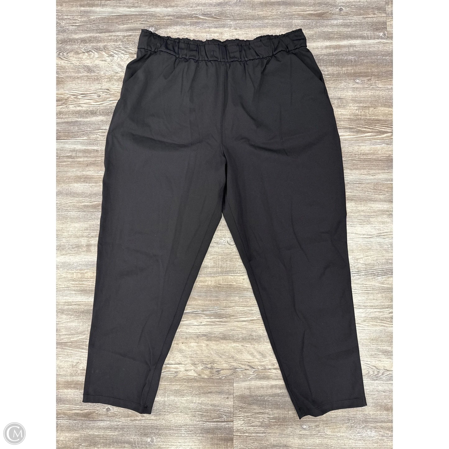 Athletic Pants By Lululemon In Black, Size: 16
