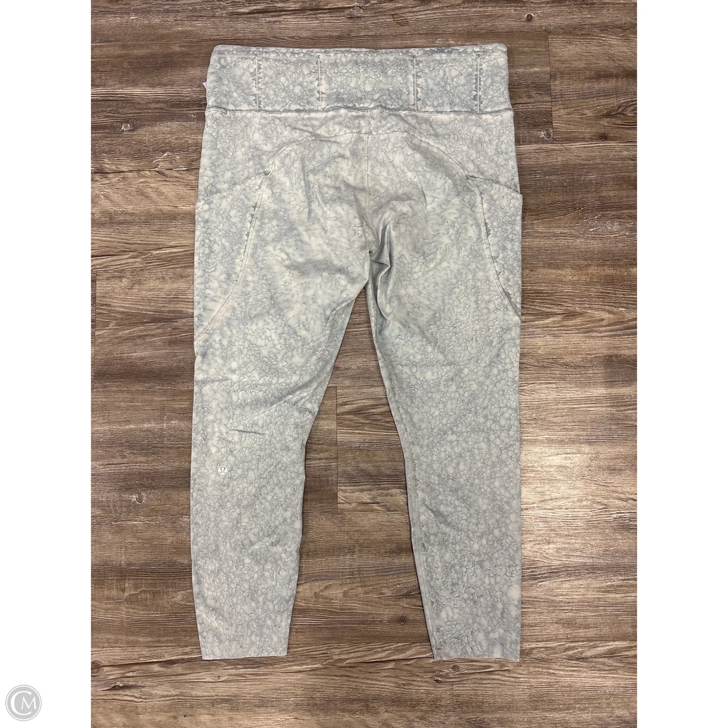 Athletic Leggings By Lululemon In Blue, Size: 16