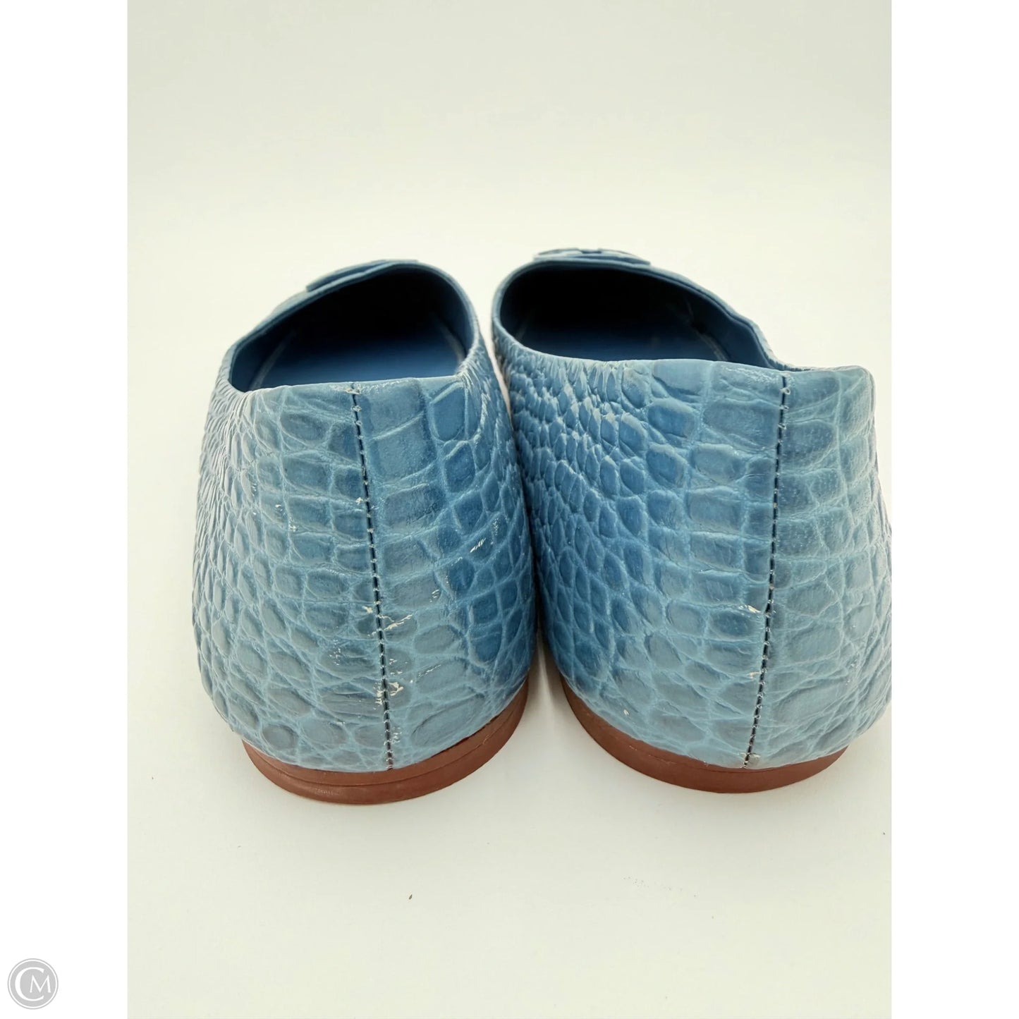 Shoes Designer By Tory Burch In Blue, Size: 9.5