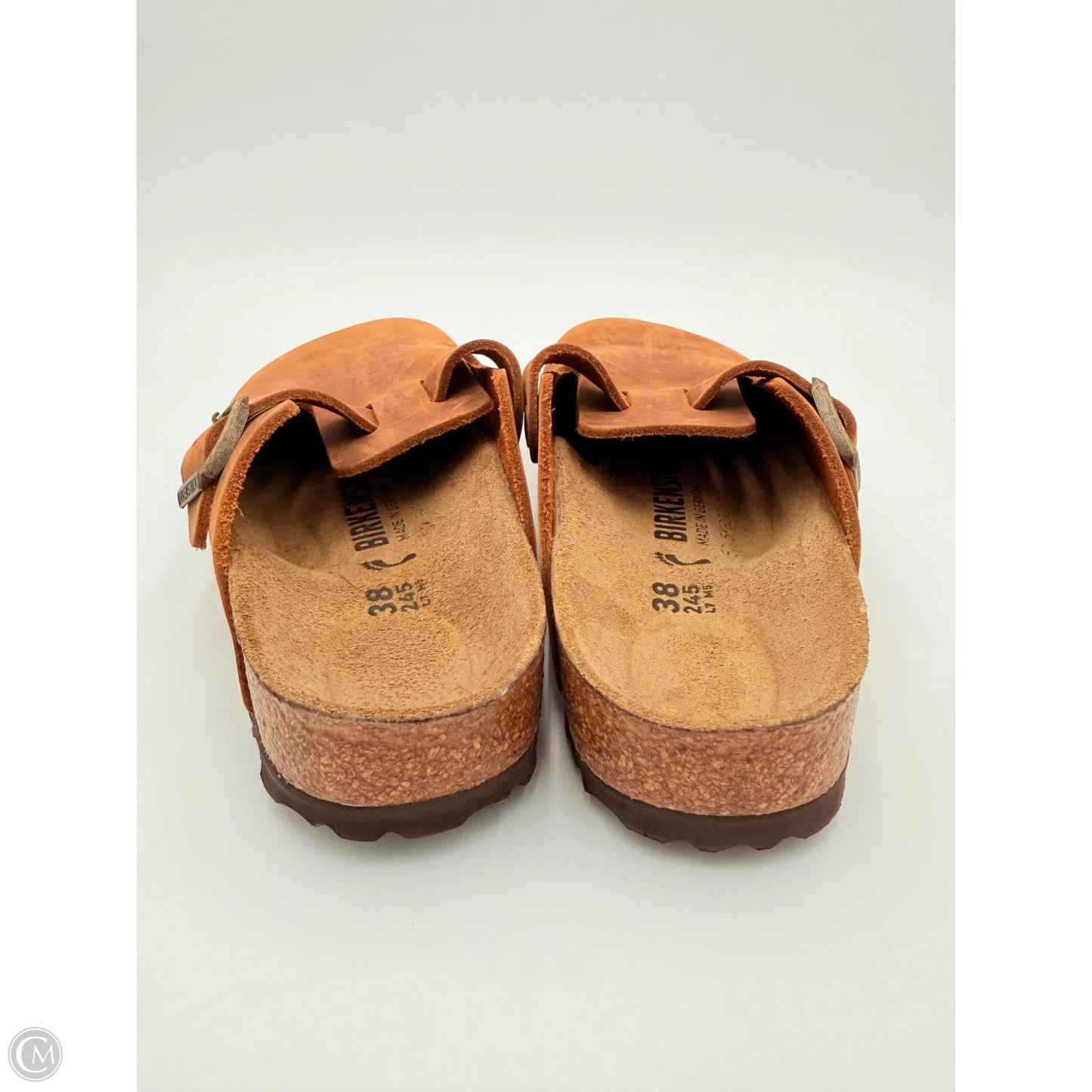 Shoes Flats By Birkenstock In Brown, Size: 7