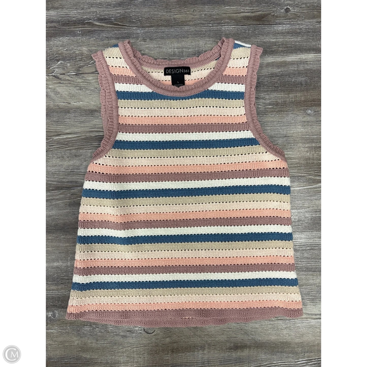 Top Sleeveless By Design 365 In Purple, Size: L