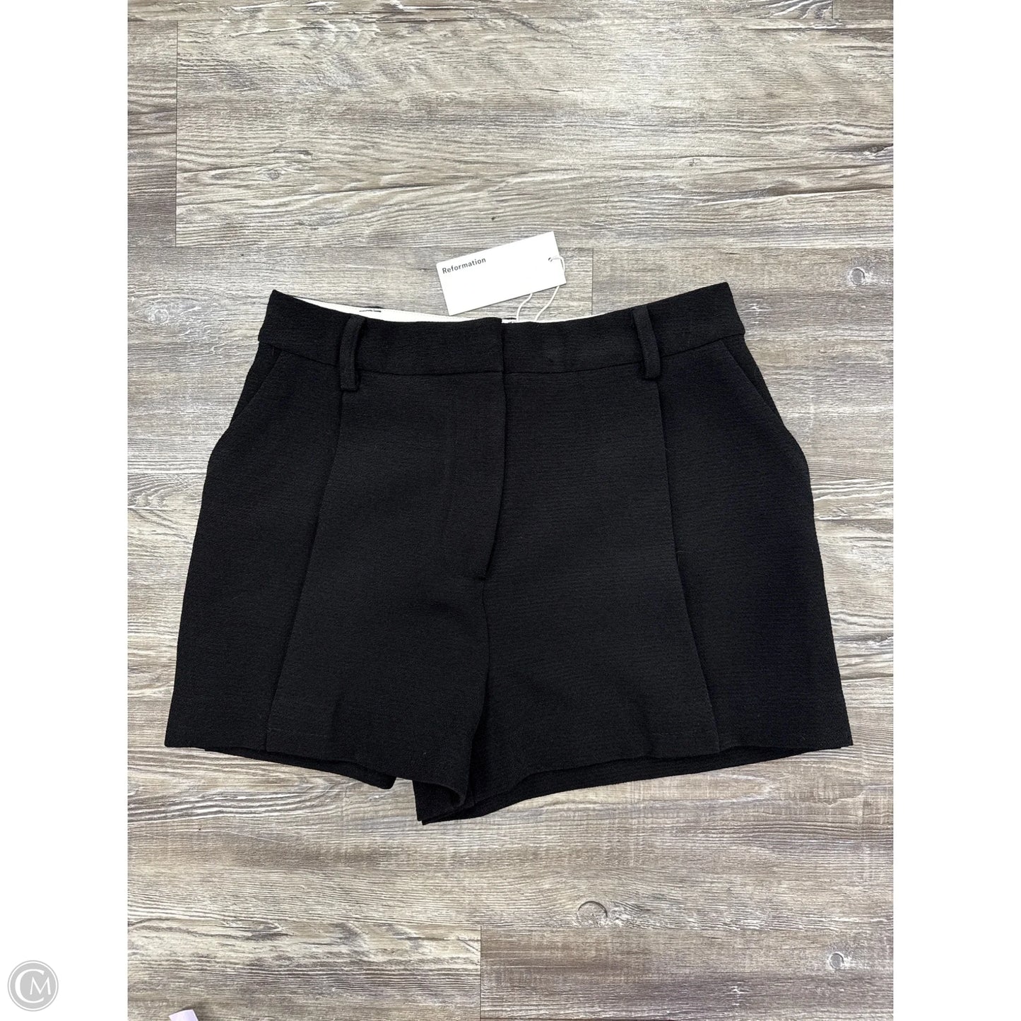 Shorts By Reformation In Black, Size: 4