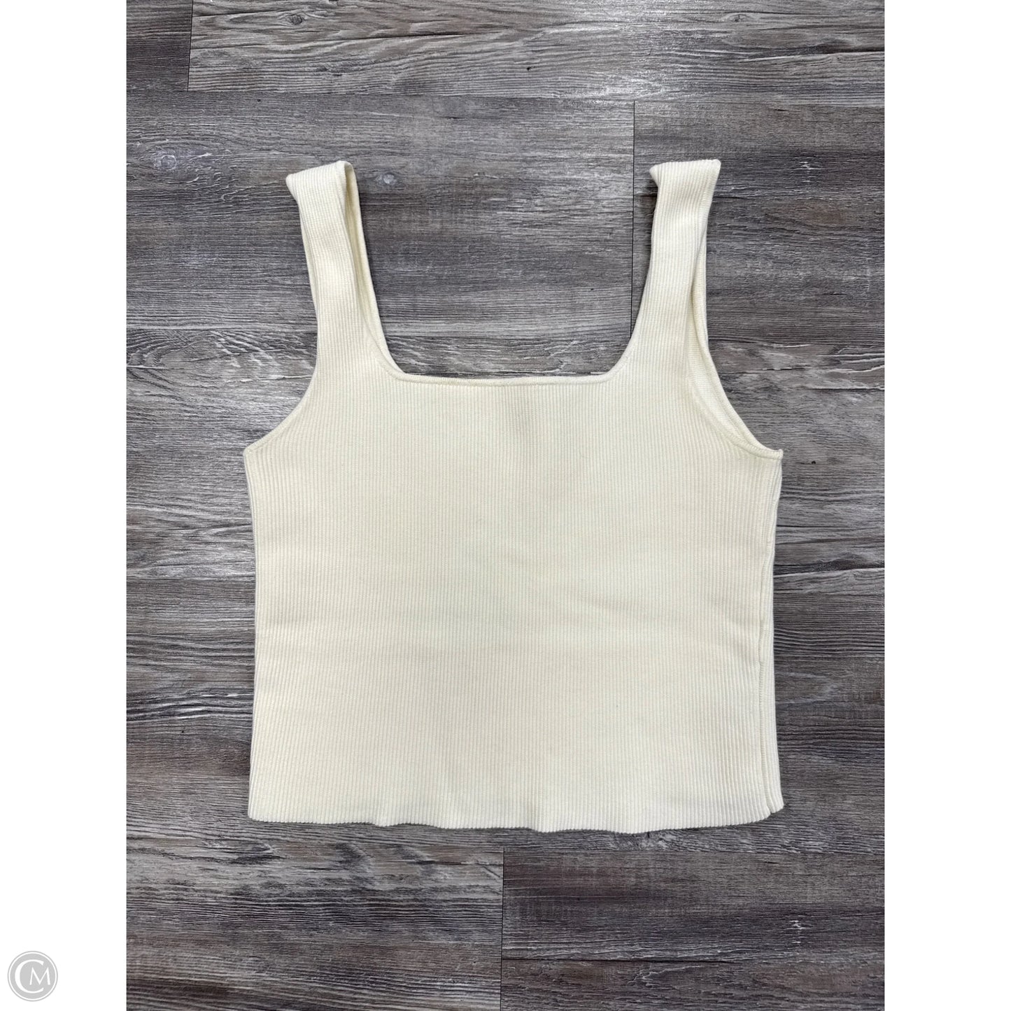 Top Sleeveless By Reformation In White, Size: M