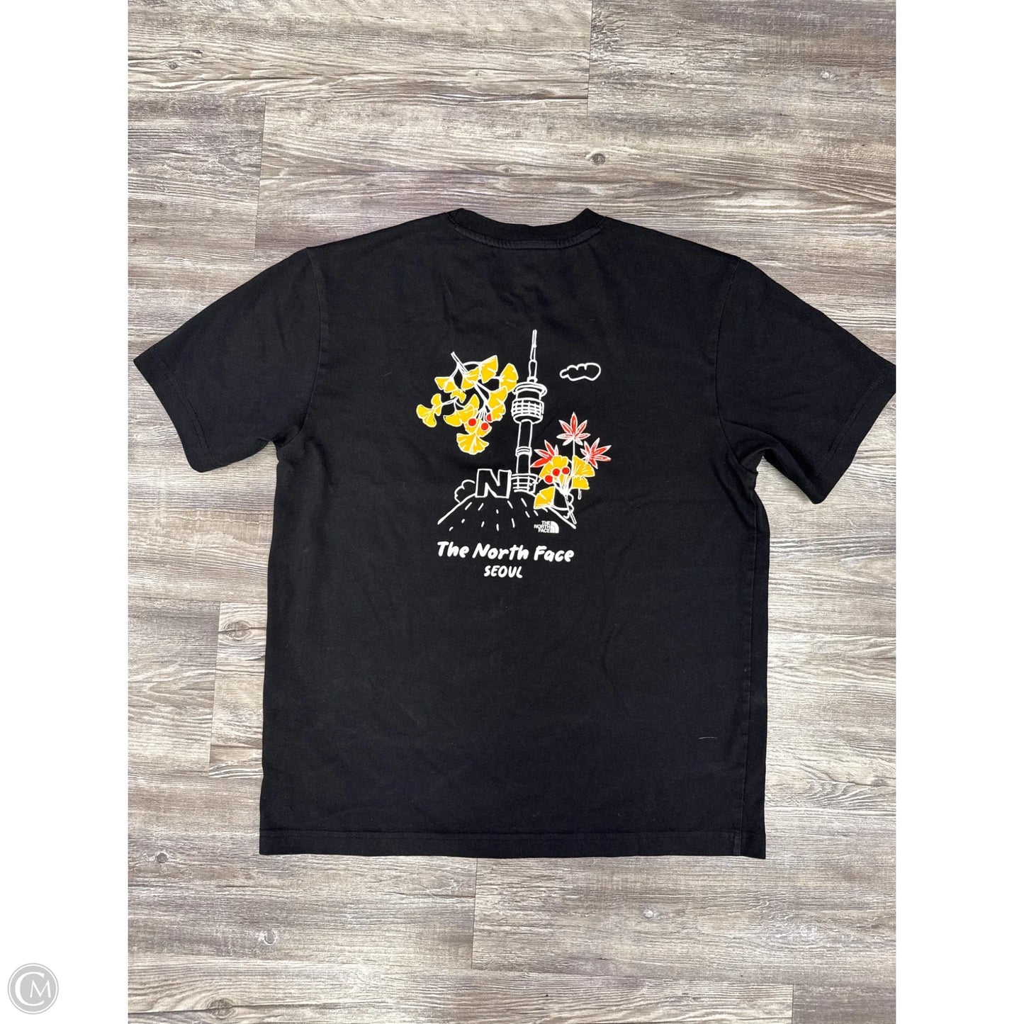 Top Short Sleeve By The North Face In Black, Size: Large