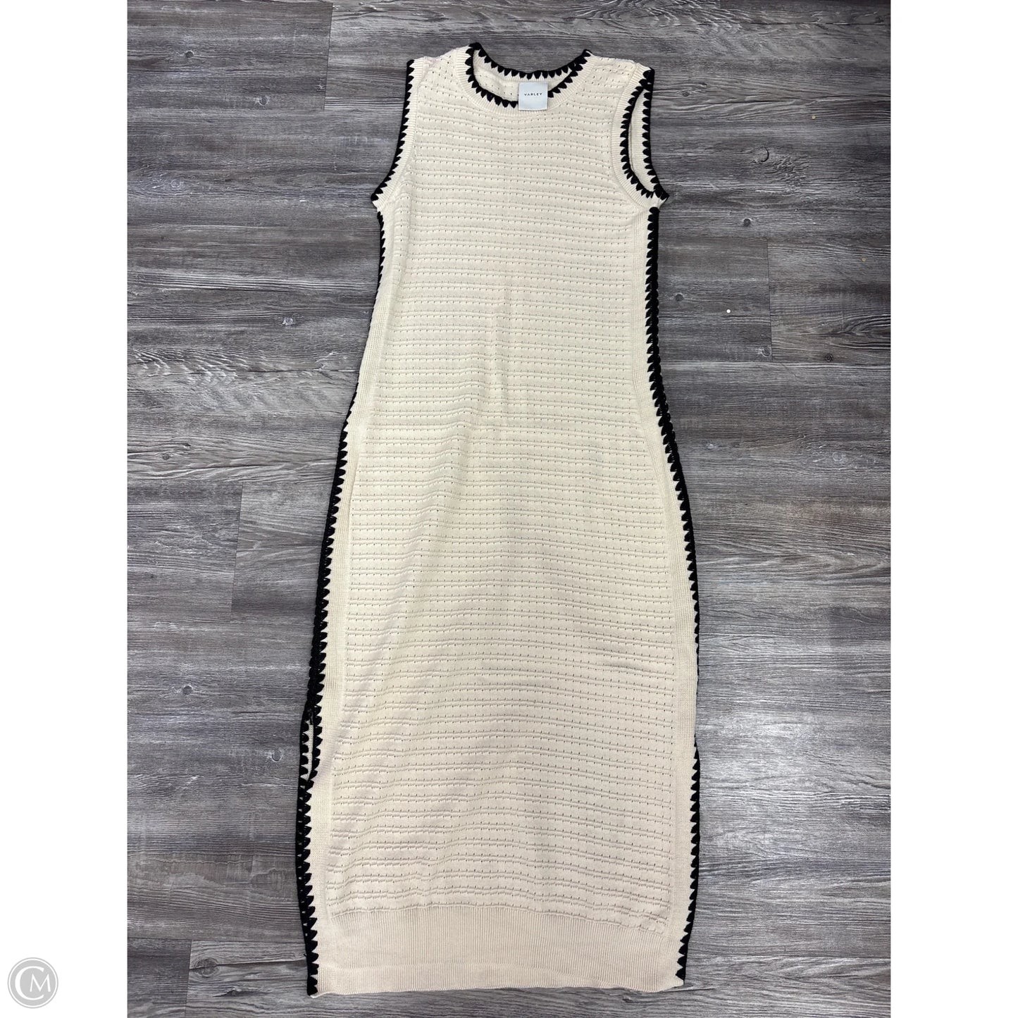 Dress Casual Maxi By Varley In White, Size: S