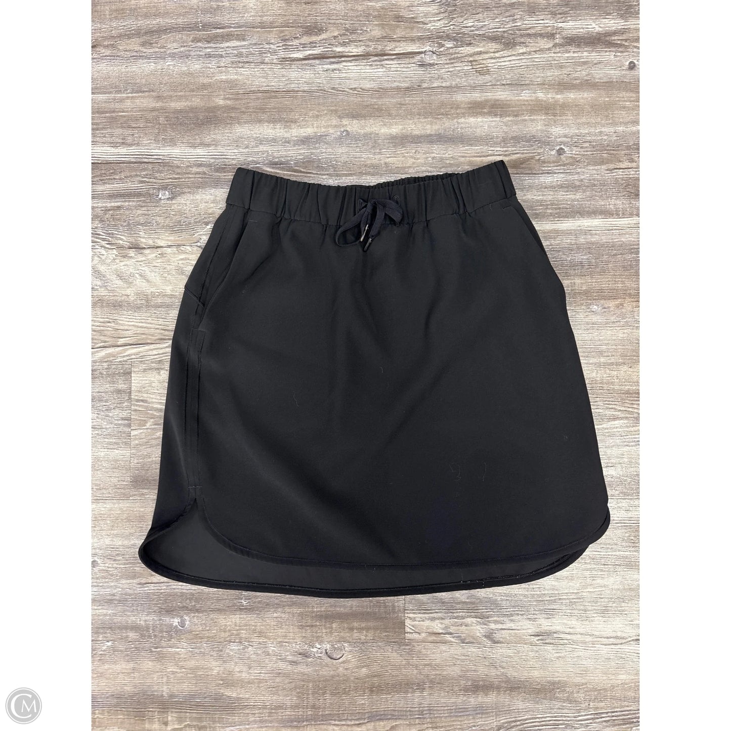 Athletic Skirt By Lululemon In Black, Size: 10