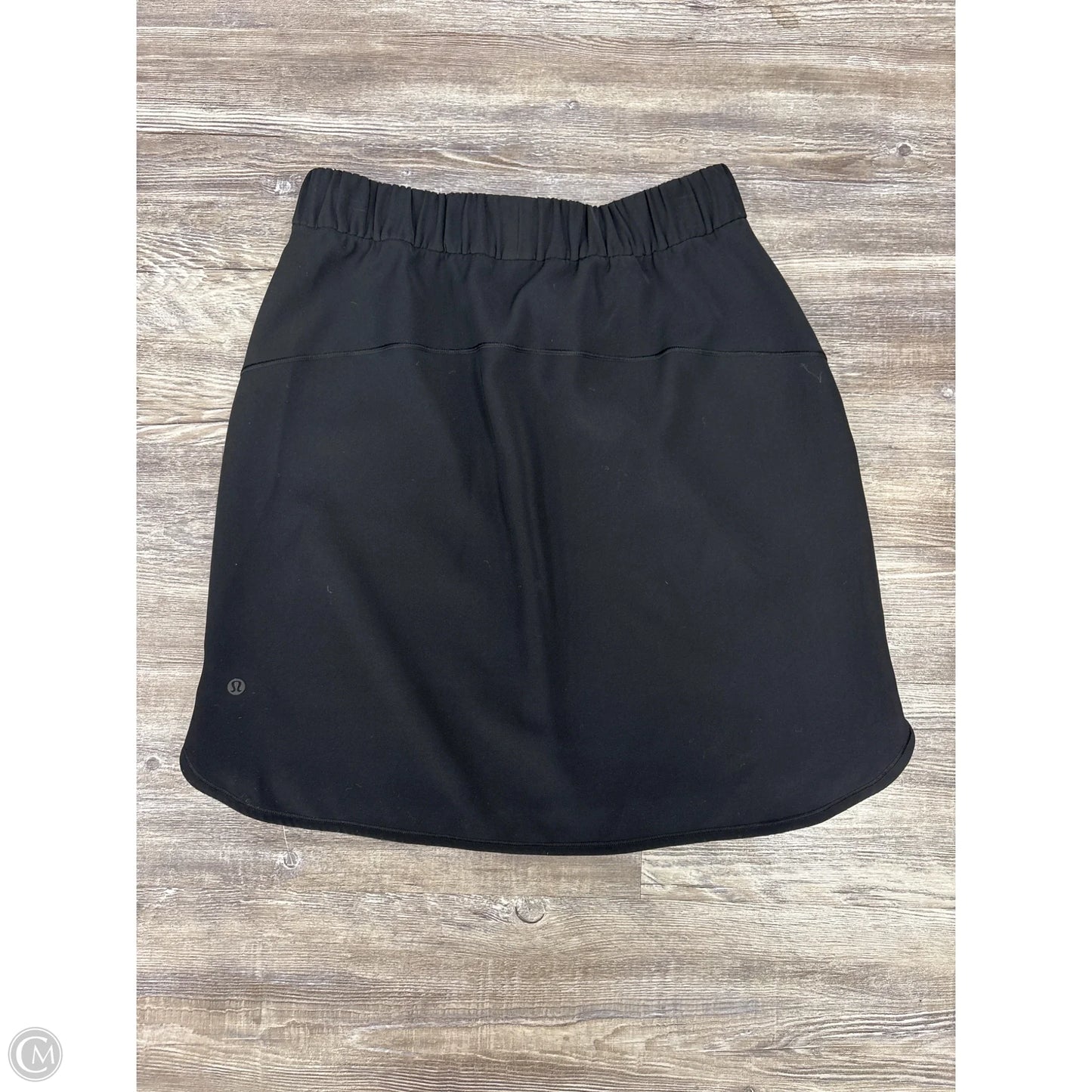 Athletic Skirt By Lululemon In Black, Size: 10