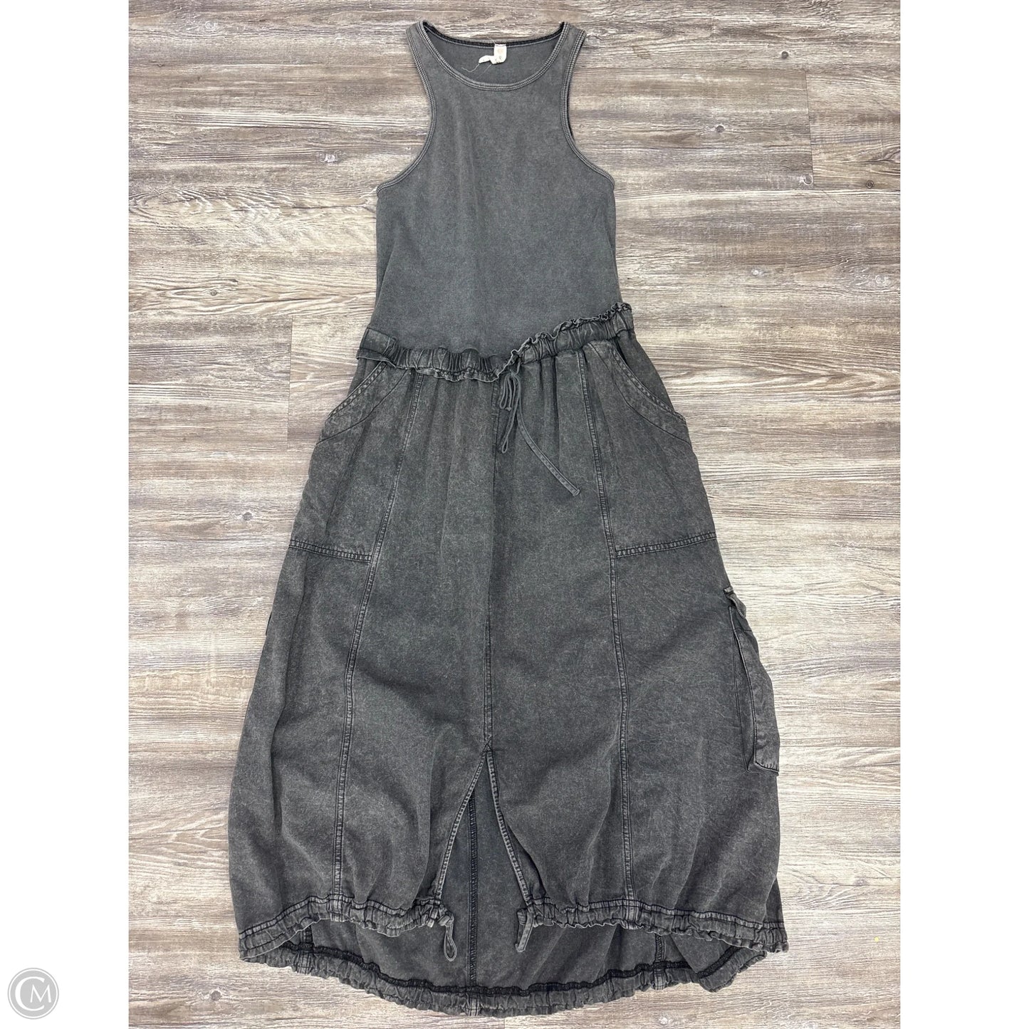Dress Casual Midi By Daily Practice By Anthropologie In Grey, Size: L