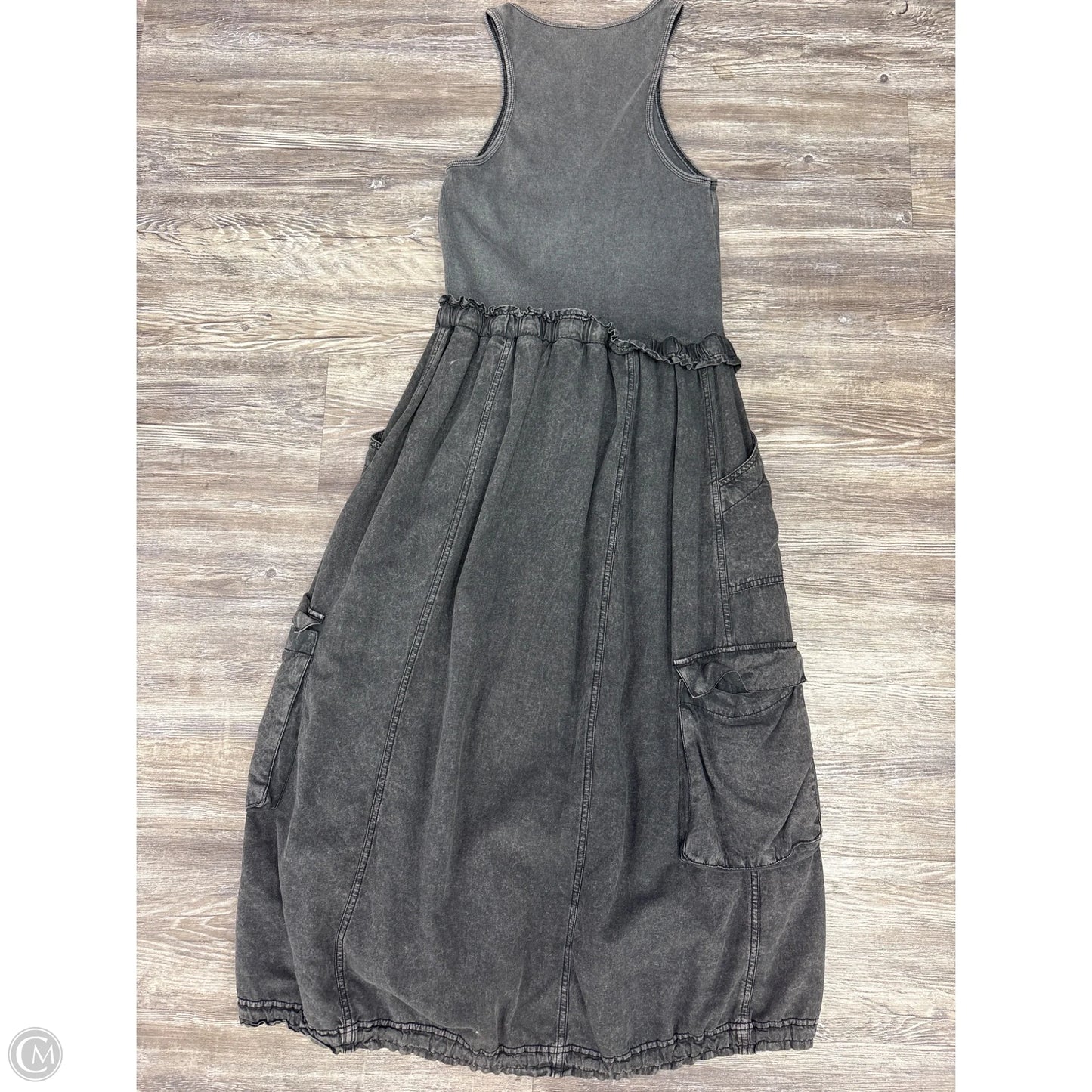 Dress Casual Midi By Daily Practice By Anthropologie In Grey, Size: L