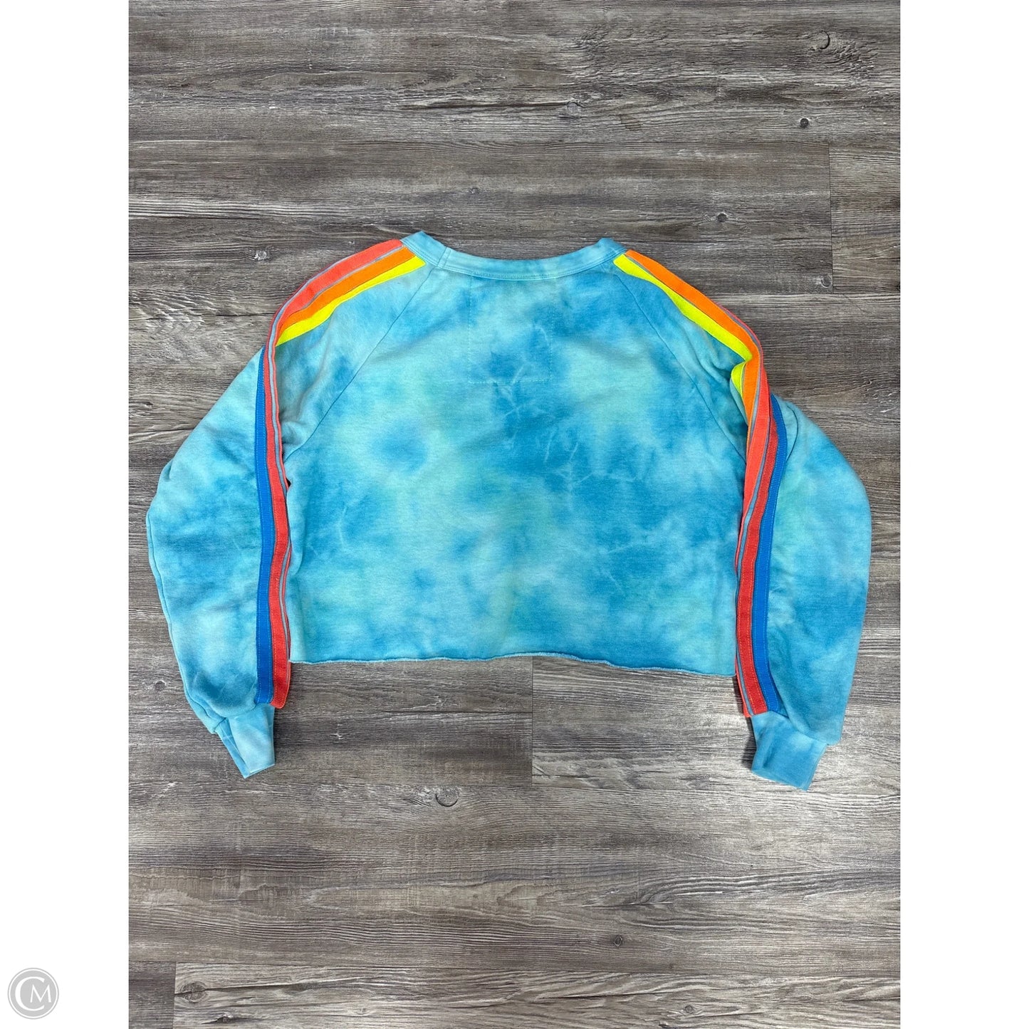 Sweatshirt Crewneck By Aviator Nation In Tie Dye Print, Size: S