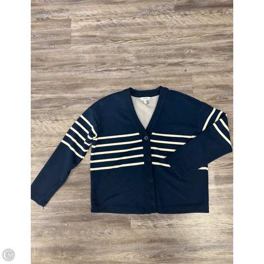Cardigan By Spanx In Blue & White, Size: S