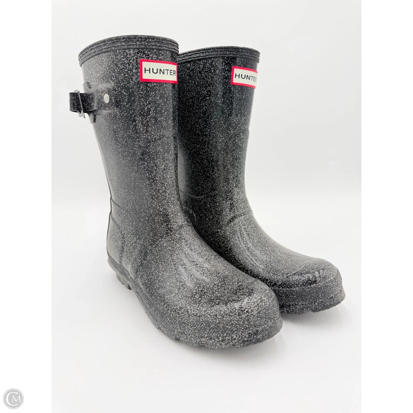 Boots Rain By Hunter In Black, Size: 7