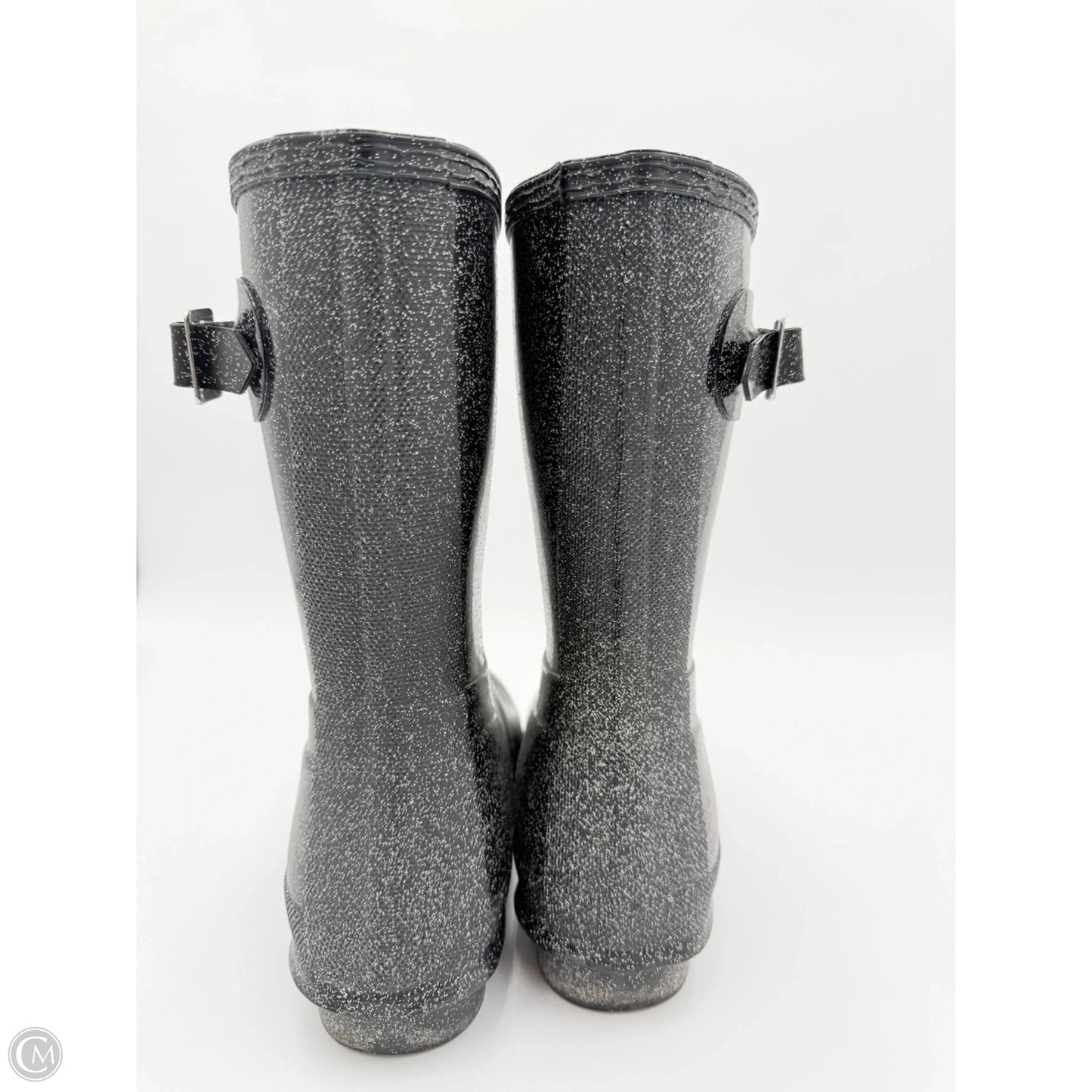 Boots Rain By Hunter In Black, Size: 7