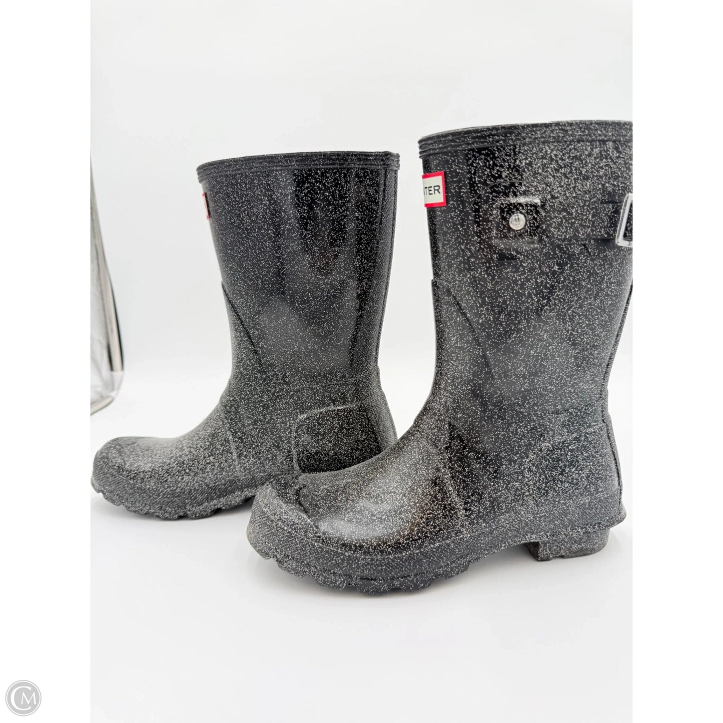 Boots Rain By Hunter In Black, Size: 7