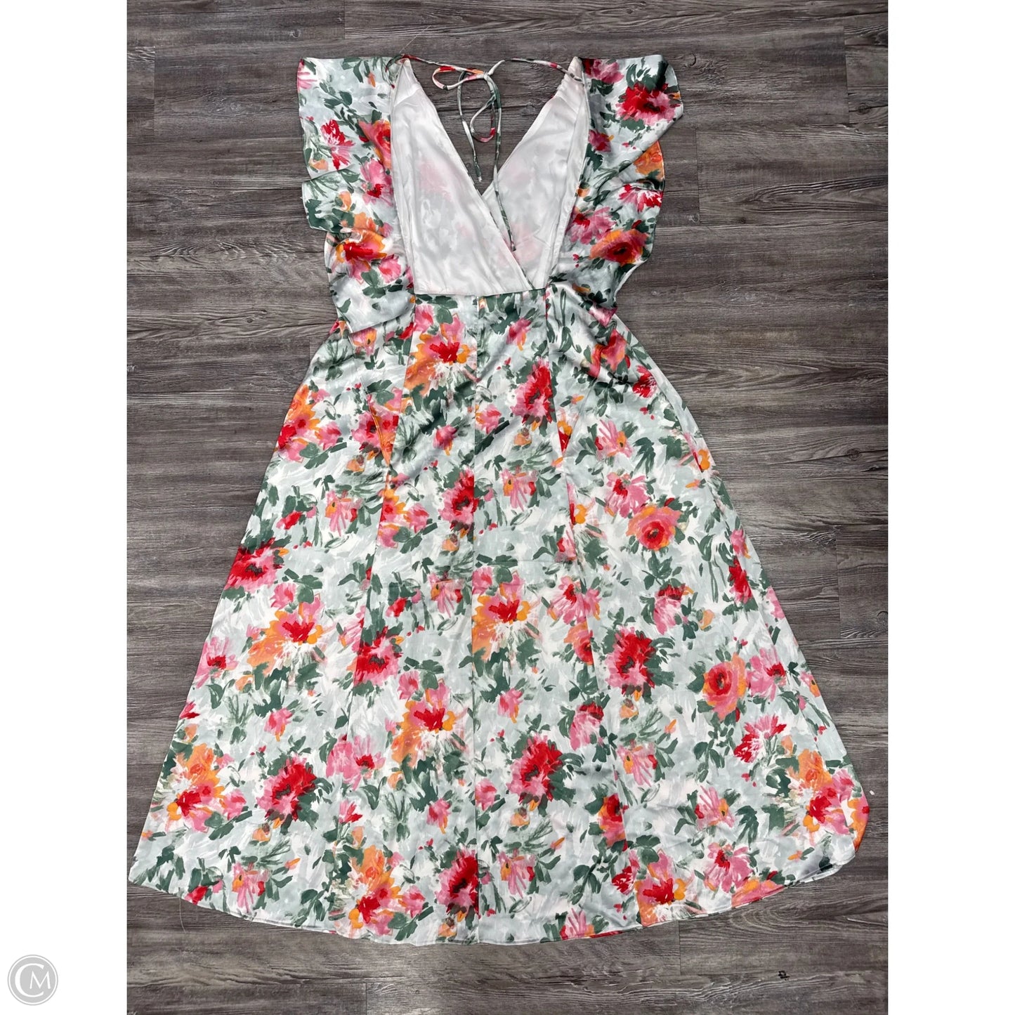 Dress Casual Maxi By Hutch In Floral Print, Size: 16