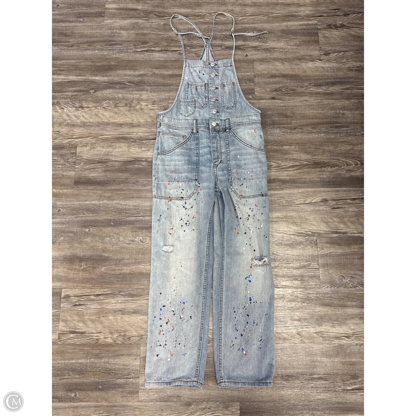 Overalls By Pilcro In Blue Denim, Size: 4