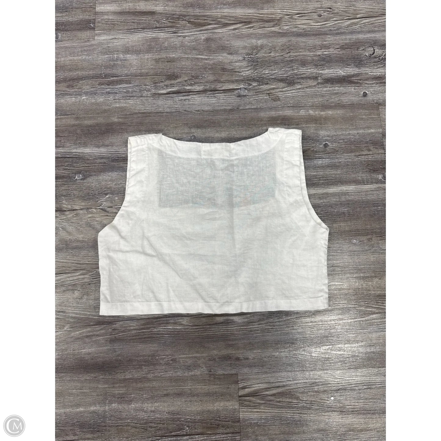 Top Sleeveless By Posse In White, Size: S