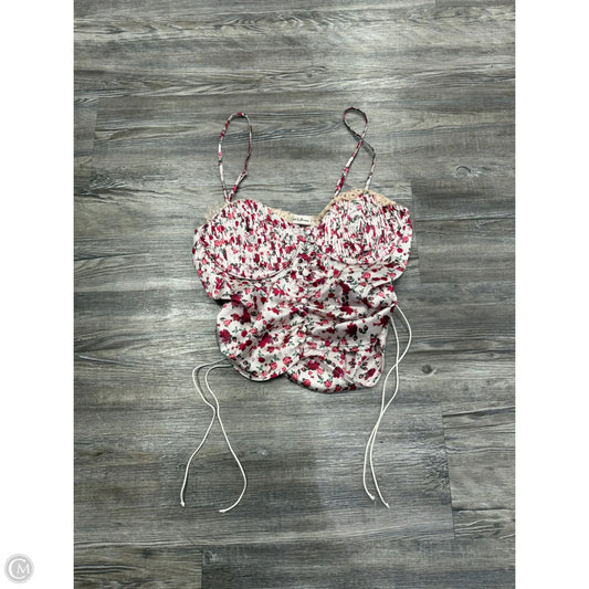 Top Sleeveless By For Love & Lemons In Floral Print, Size: L