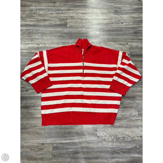 Sweater By Free People In Red, Size: M