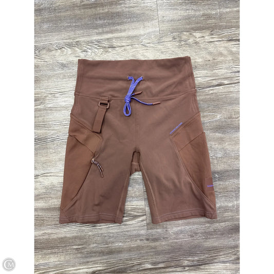 Athletic Shorts By Lululemon In Brown, Size: 6