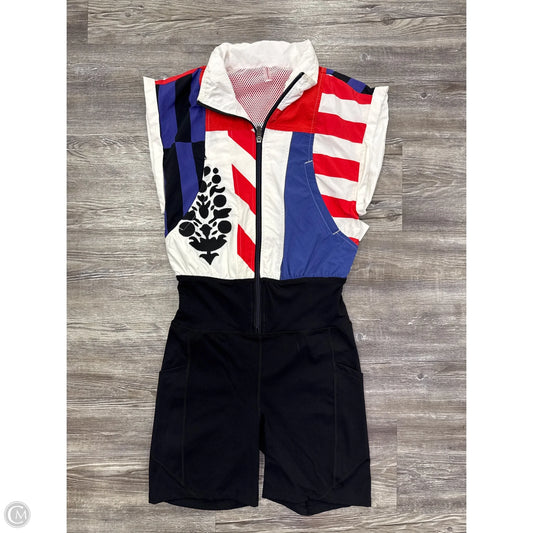 Romper By Free People In Black & Red, Size: Xs