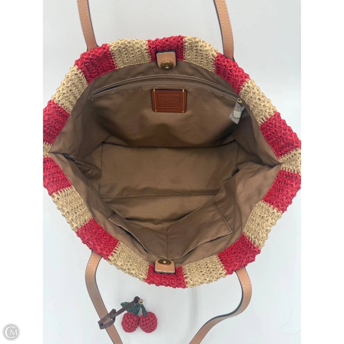 Handbag Designer By Coach, Size: Large