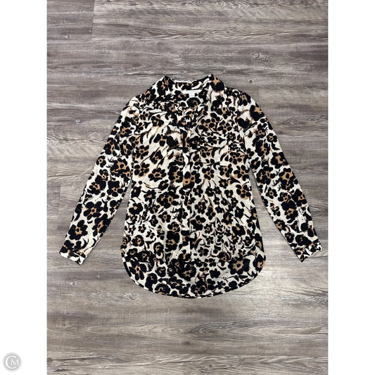 Top Long Sleeve Designer By Diane Von Furstenberg In Black, Size: Xs