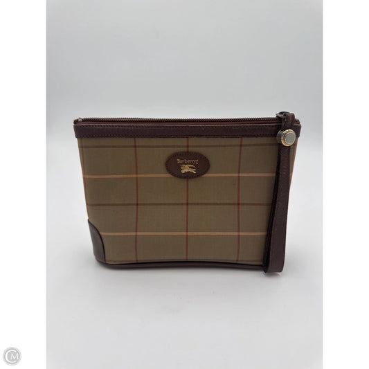 Clutch Luxury Designer By Burberry, Size: Small