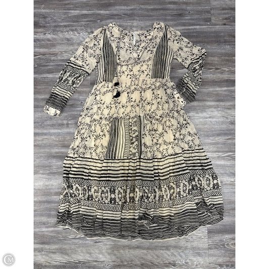 Dress Casual Maxi By Anthropologie In Tan, Size: Xs