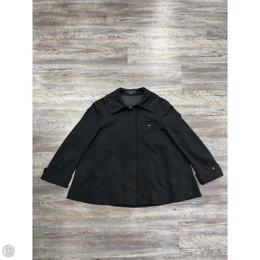 Coat By Theory In Black, Size: L