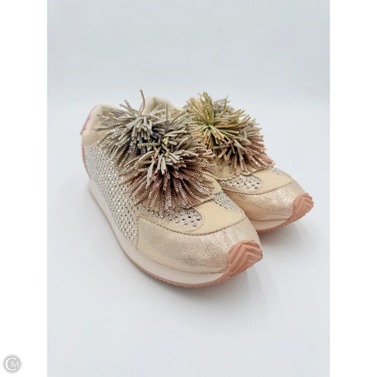 Shoes Designer By Kurt Geiger In Gold, Size: 7.5