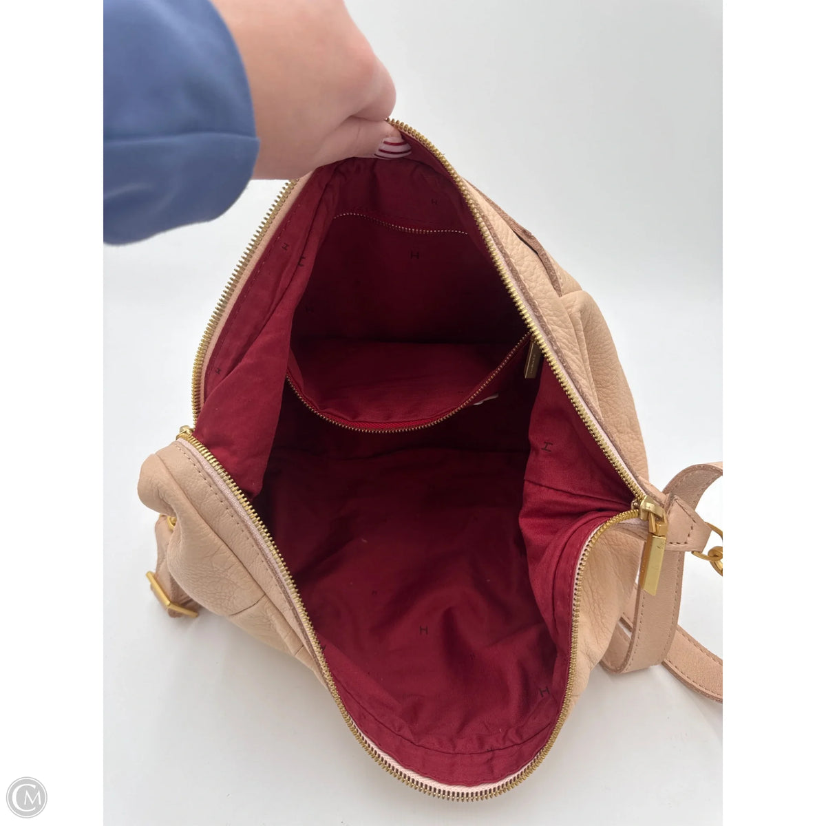 Crossbody Leather By Hammitt, Size: Medium