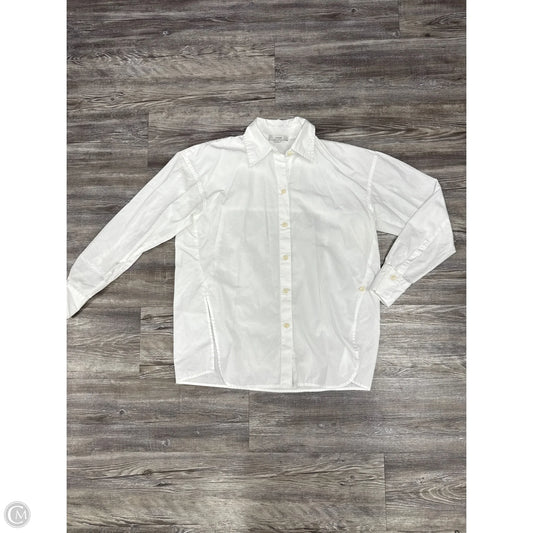 Top Long Sleeve By Vince In White, Size: Xs