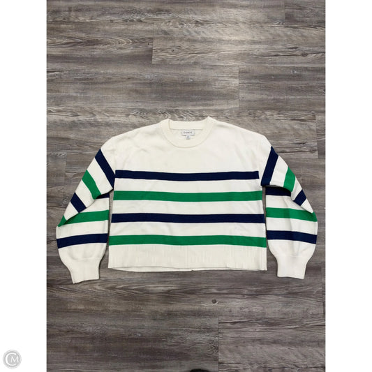 Sweater By Evereve In White, Size: M