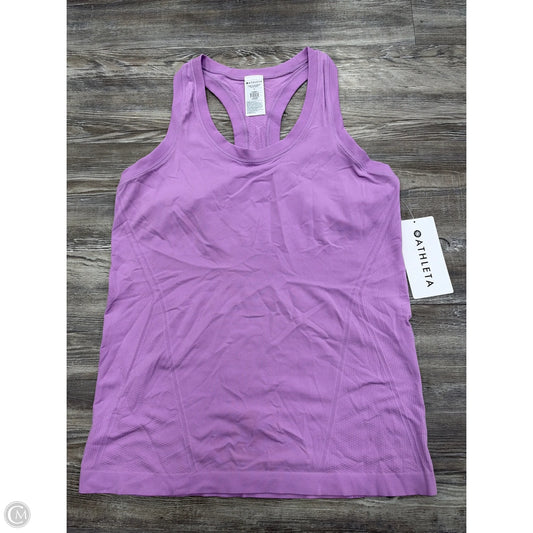 Athletic Tank Top By Athleta In Purple, Size: M