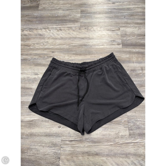 Athletic Shorts By Lululemon In Grey, Size: Xl