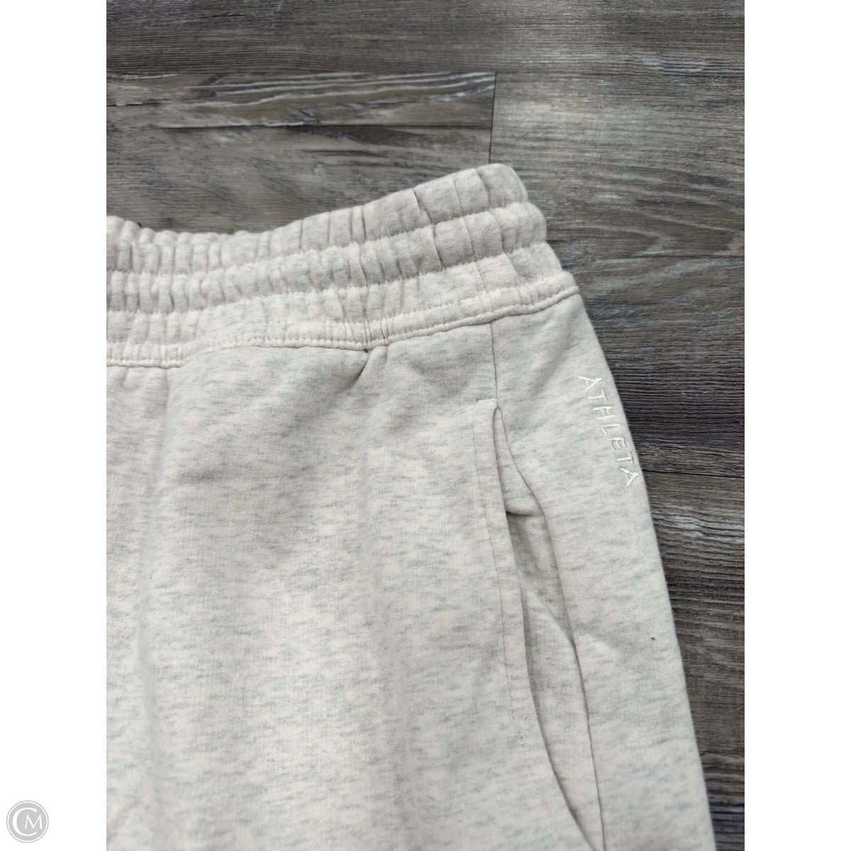 Athletic Pants By Athleta In Grey, Size: L