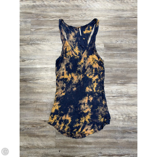Tank Top By Free People In Tie Dye Print, Size: M