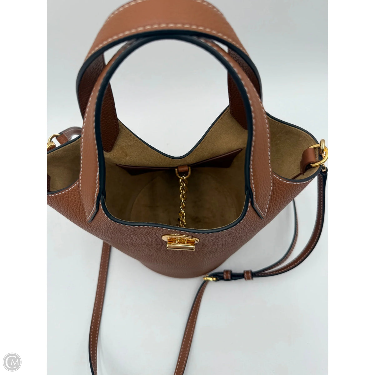 Crossbody Leather By Veronica Beard, Size: Small