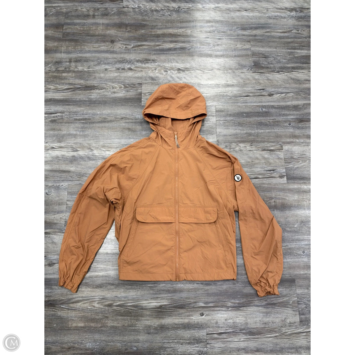 Athletic Jacket By Vuori In Brown, Size: S